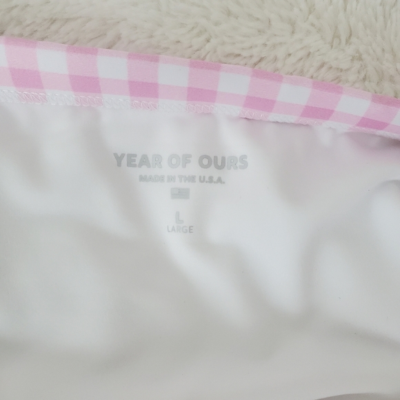 Year of Ours pink gingham bralette - Picture 5 of 5